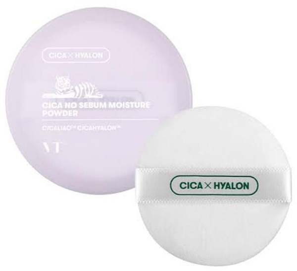 VT Cosmetics Cica No Sebum Moisture Powder Зволожувальна пудра з центелою