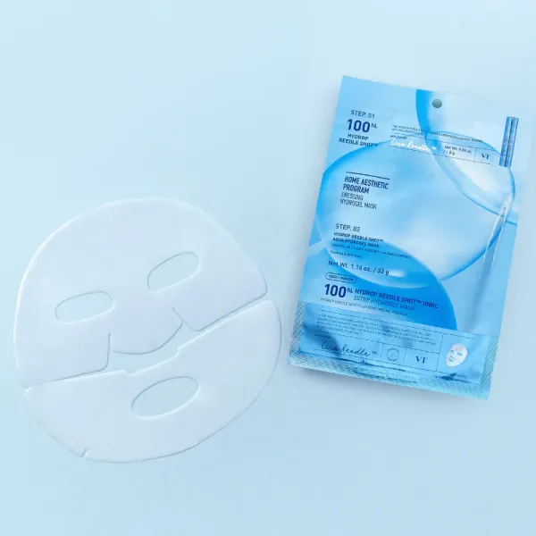 VT Cosmetics - Hydrop Reedle Shot 300hL 2-Step Mask Двоетапна тканинна маска для обличчя зі спікулами (300) для глибокого зволоження