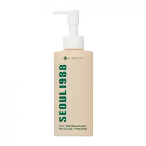 K-Secret Seoul 1988 Cleansing Oil: Pine Cica 1% + Probiotics Гідрофільна олія з сосною, центеллою та пробіотиками