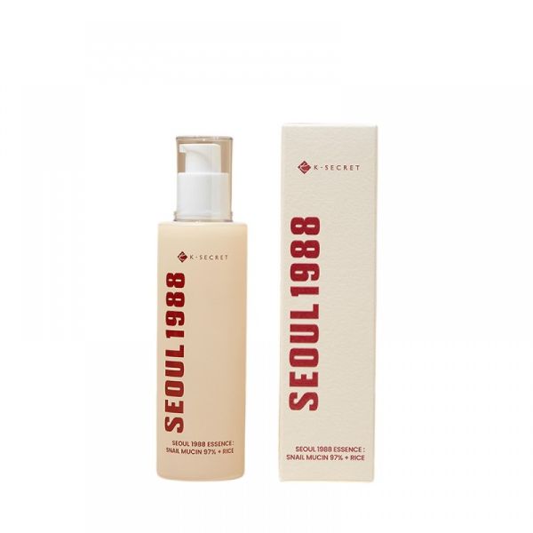 K-Secret Seoul 1988 Essence: Snail Mucin 97% + Rice Есенція з муцином равлика і рисом