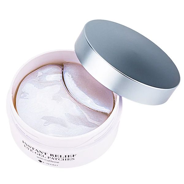 K-Secret Seoul 1988 Instant Relief Eye Gel Patches CAFFEINE Гідрогелеві патчі проти набряків з кофеїном