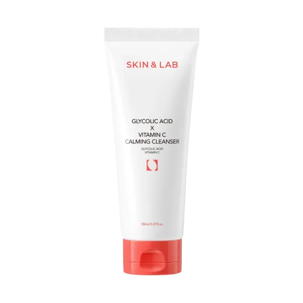 SKIN&LAB Glycolic Acid × Vitamin C Calming Cleanser Заспокійливий гель для вмивання з гліколевою кислотою та вітаміном С