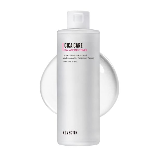 Rovectin Cica Care Balancing Toner Тонер успокаивающий с центелой