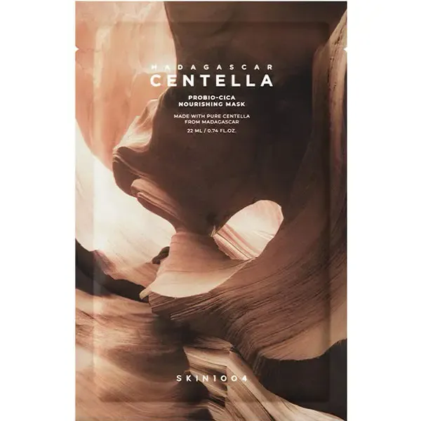 SKIN1004 Madagascar Centella Probio-Cica Nourishing Sheet Mask Поживна тканинна маска з пробіотиками та центеллою