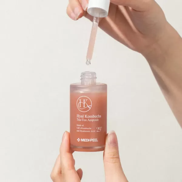MEDI-PEEL Hyal Kombucha Tea Tox Ampoule Зволожуюча сироватка для підвищення еластичності шкіри