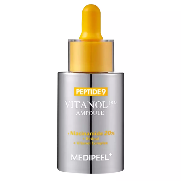MediPeel Peptide 9 Vitanol Ampoule Pro Антивікова освітлювальна сироватка з комплексом 9 пептидів та 20% ніацинаміду