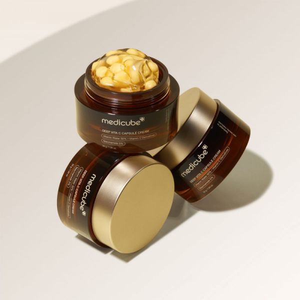 Medicube Deep Vita C Capsule Cream Освітлювальний капсульний крем з вітаміном С
