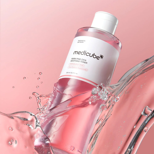 Medicube PDRN Pink Cica Soothing Toner Заспокійливий тонер з полінуклеотидами та центелою