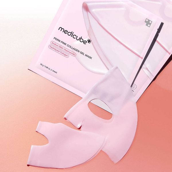 Medicube PDRN Pink Collagen Gel Mask Гідрогелева маска з ПДРН та колагеном