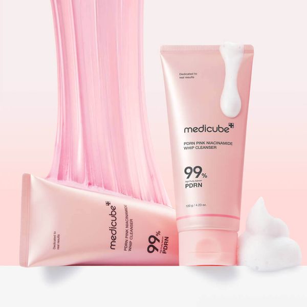 Medicube PDRN Pink Niacinamide Whip Cleanser Пінка для вмивання з ПДРН