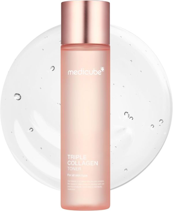 Medicube Triple Collagen Toner Зволожувальний тонер з колагеном та гіалуроновою кислотою