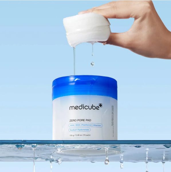 Medicube Zero Pore Pad Mild Пілінг-педи с глюконолактоном та мадекасосидом для чутливої шкіри