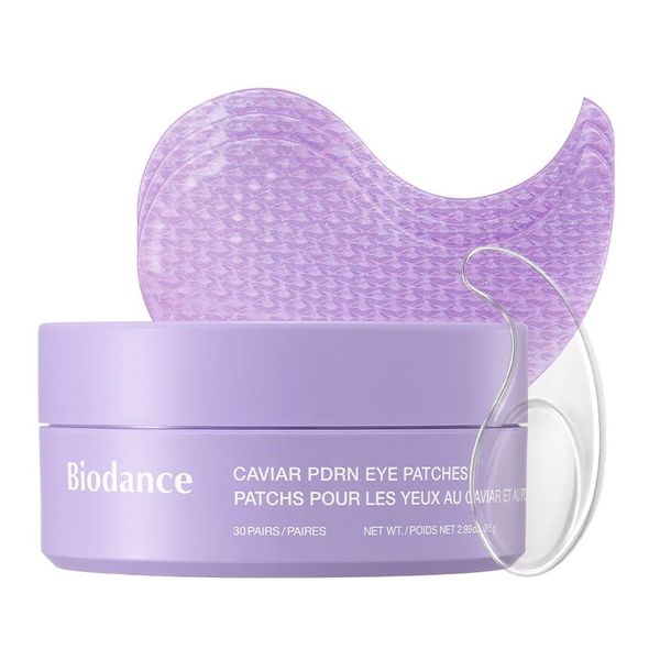 Biodance Caviar PDRN Eye Patches Гідрогелеві патчі під очі з ікрою та PDRN
