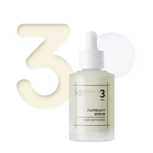 Numbuzin No.3 Skin Softening Serum Сироватка для обличчя з біфідобактеріями та галактомісисом
