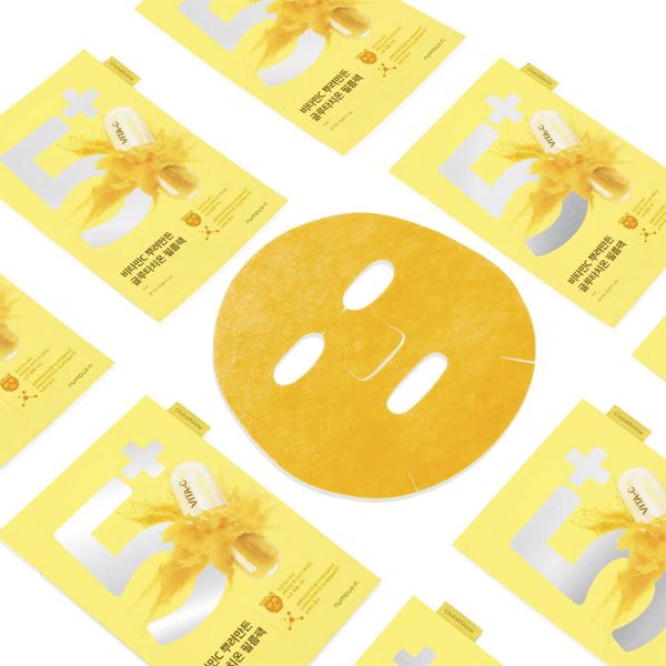 Numbuzin No.5 Vitamin Spotlight Sheet Mask Тканинна маска, що освітлює, з ніацинамідом