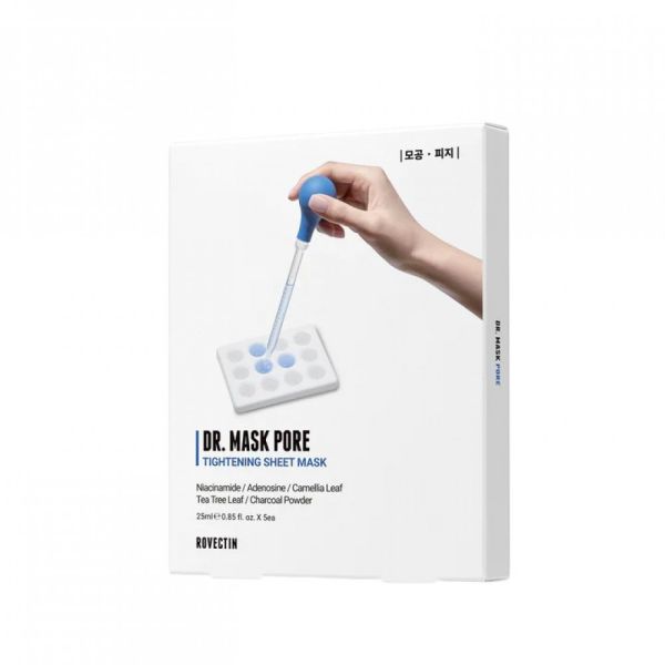 Rovectin Dr. Mask Pore Маска тканинна для звуження пор