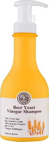 John Farmer Beer Yeast Vinegar Shampoo Шампунь з пивними дріжджами й оцтом