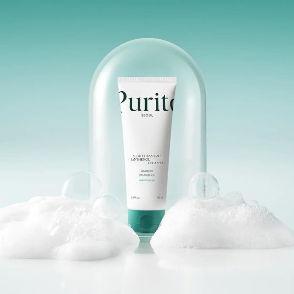Purito Mighty Bamboo Panthenol Cleanser Слабокислотний гель для очищення шкіри