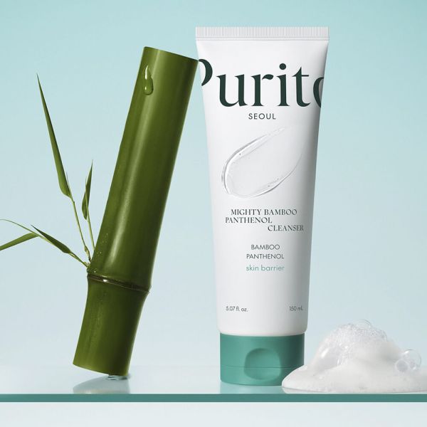 Purito Mighty Bamboo Panthenol Cleanser Слабокислотний гель для очищення шкіри