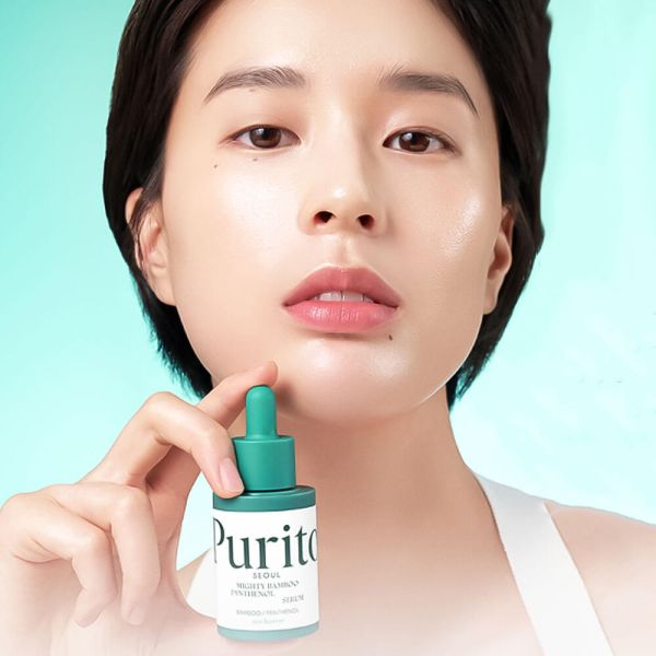 Purito Seoul Mighty Bamboo Panthenol Serum Сироватка, що відновлює, з пантенолом і бамбуком