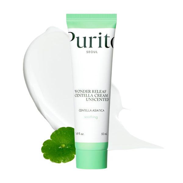 Purito Seoul Wonder Releaf Centella Cream Unscented Відновлювальний крем з комплексом центели
