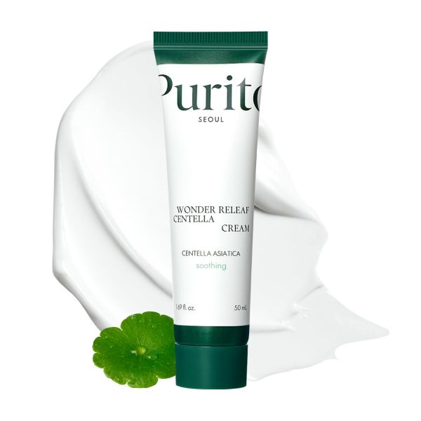 Purito Seoul Wonder Releaf Centella Cream Заспокійливий крем для відновлення шкіри з центелою