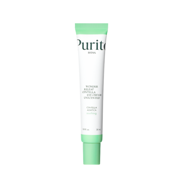 Purito Seoul Wonder Releaf Centella Eye Cream Unscented Підтягуючий крем для повік з пептидами та центелою