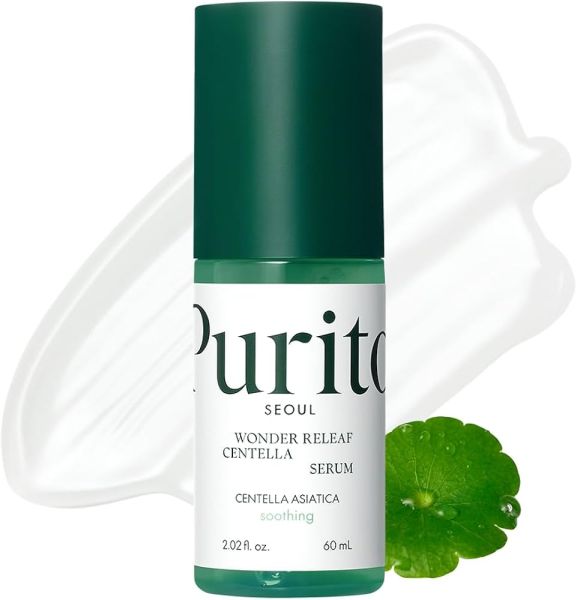 Purito Wonder Releaf Centella Serum Увлажняющая сыворотка для восстановления кожи с центелой