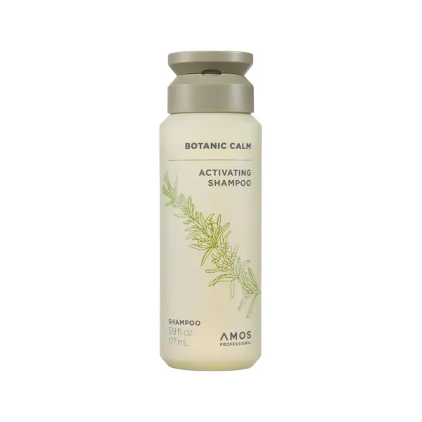 AMOS Professional Botanic Calm Activating Shampoo, 177 ml  Веганський шампунь для зміцнення волосся
