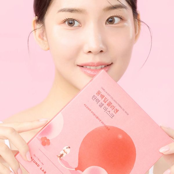 Round Lab Camellia Deep Collagen Firming Gel Mask Укріплююча гідрогелева маска з камелією