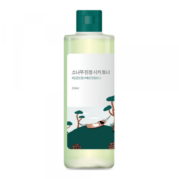 Round Lab Pine Calming Cica Toner Тонік з екстрактами сосни та центели для проблемної шкіри