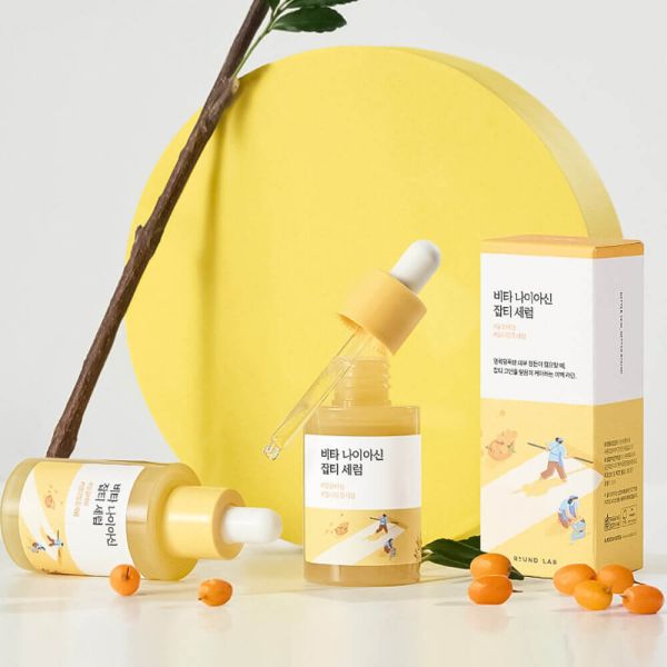 ROUND LAB Vita Niacinamide Dark Spot Serum Освітлююча капсульна сироватка з ніацинамідом