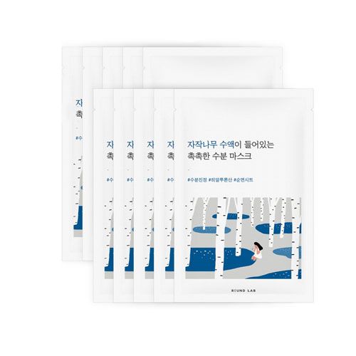 ROUND LAB Birch Juice Moisturizing Mask Sheet Зволожуюча маска для обличчя