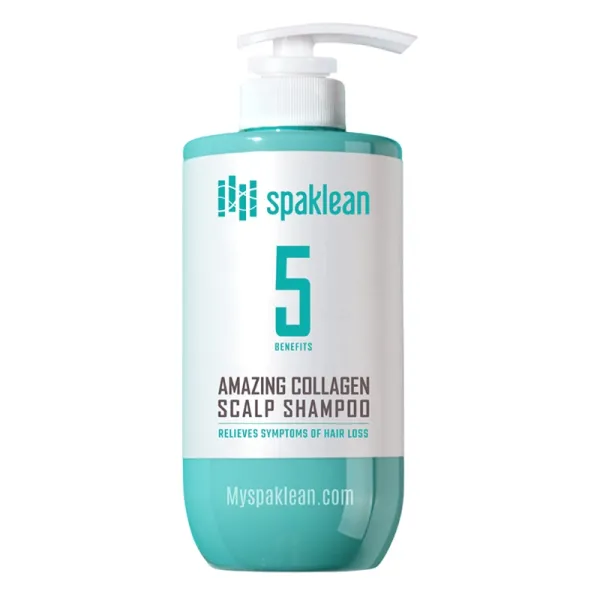 Spaklean Amazing Collagen Rebalancing Shampoo Шампунь з біотином і колагеном, для тонкого та сухого волосся