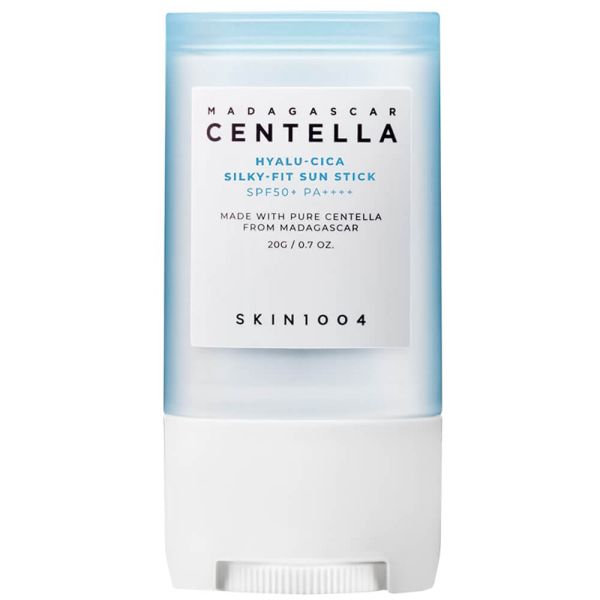 SKIN1004 Hyalu-Cica Silky-Fit Sun Stick SPF50+ PA++++ Солнцезащитный стик с шелковым финишем