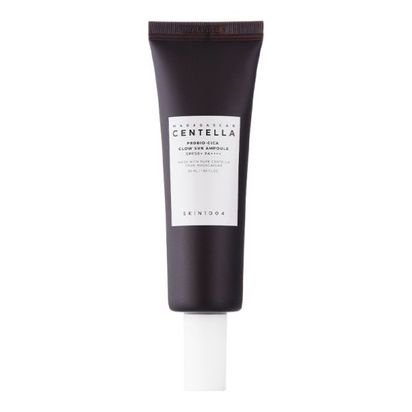 SKIN1004 Madagascar Centella Probio-Cica Glow Sun Ampoule SPF 50+ PA++++ Сонцезахисна сироватка з пробіотиками