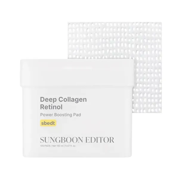 Sungboon Editor Deep Collagen Retinol Power Boosting Pad Педи для обличчя з ретинолом