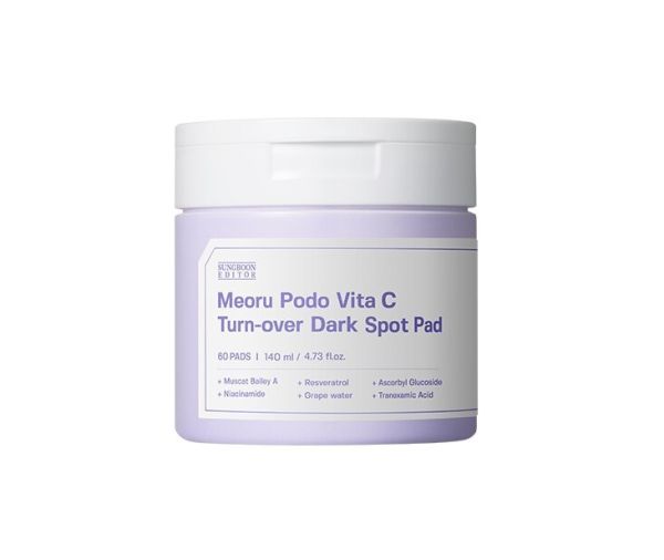 Sungboon Editor Meoru Podo Vita C Dark Spot Pad Тонер-педы с виноградом и витамином С