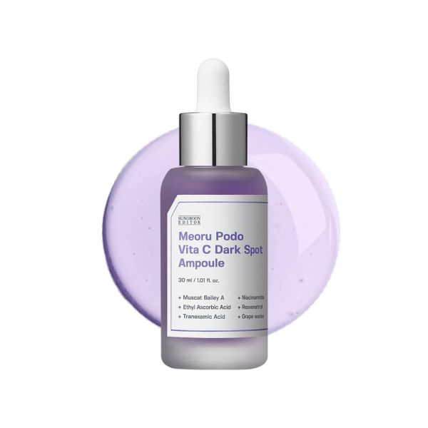 Sungboon Editor Meoru Podo VitaC Dark Spot Ampoule Освітлювальна ампула з ферментованим виноградом та вітаміном С проти пігментації