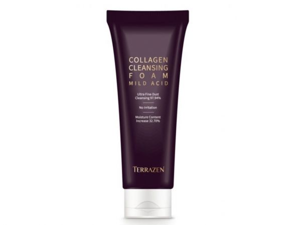 Terrazen Collagen Cleansing Foam Mild Acid Очищувальна пінка з колагеном для обличчя