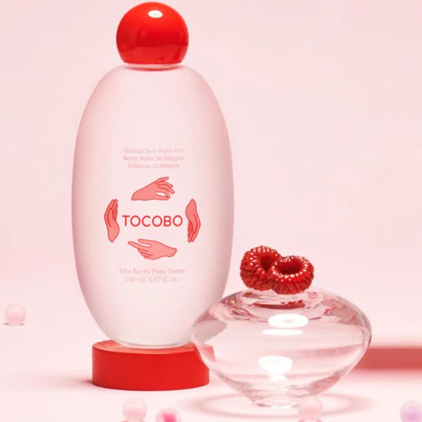 Tocobo Vita Berry Pore Toner Антиоксидантний тонік для звуження пір з ягодами