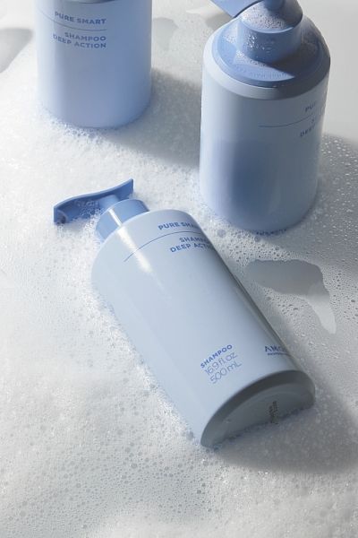 AMOS Professional Pure Smart Shampoo Deep Action 500 ml  Шампунь проти лупи інтенсивної дії
