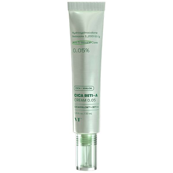 VT Cosmetics Cica Reti-A Cream 0.05 Крем для звуження пір з ретинолом та центелою