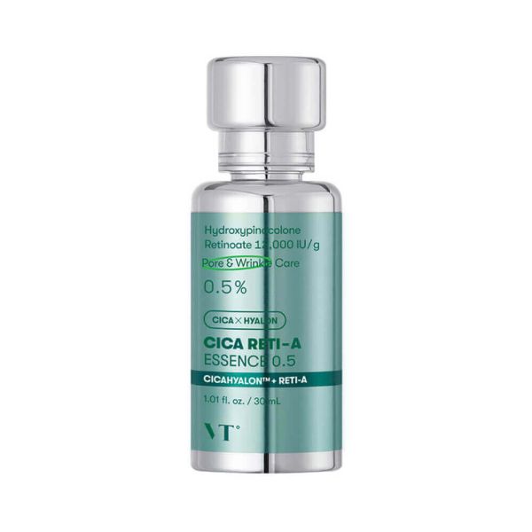 VT Cosmetics Cica Reti-A Essence 0.5 Інтенсивна бустер-есенція з ретинолом та центелою