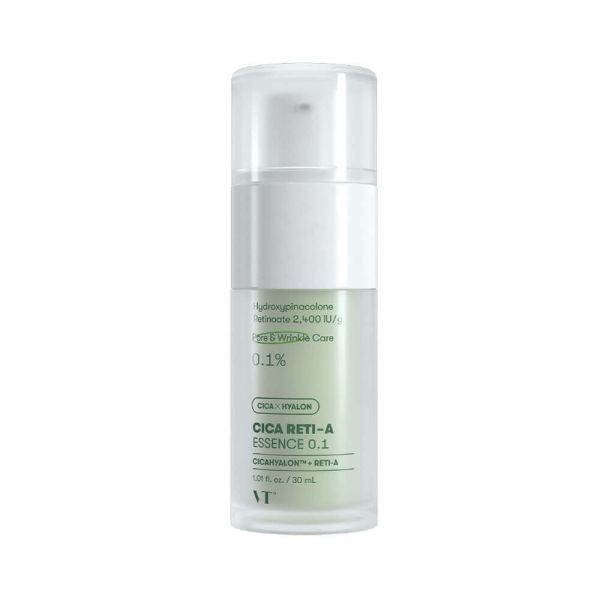 VT Cosmetics - Cica Reti-A Essence 0.1% Легка бустер-есенція з ретинолом та центелою