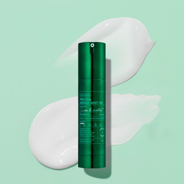 VT Cosmetics Pro Cica Reedle Shot 100 Бустер-сироватка з мікроголками для чутливої ​​шкіри