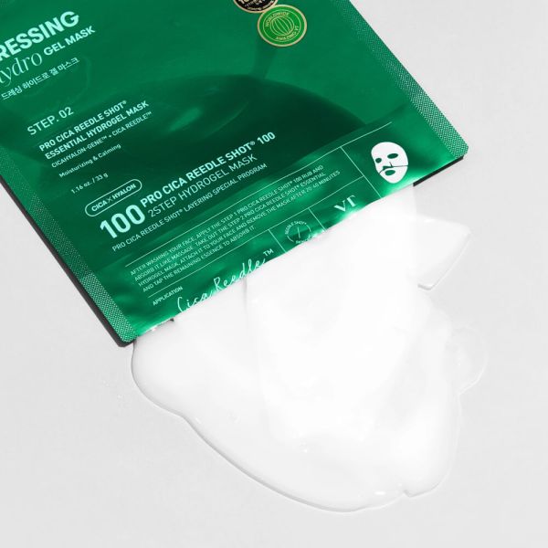 VT Cosmetics Pro Cica Reedle Shot 100 2Step Hydrogel Mask Двофазна гідрогелева маска з центелою