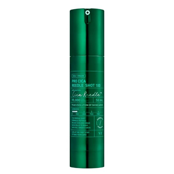 VT Cosmetics Pro Cica Reedle Shot 100 Бустер-сироватка з мікроголками для чутливої ​​шкіри