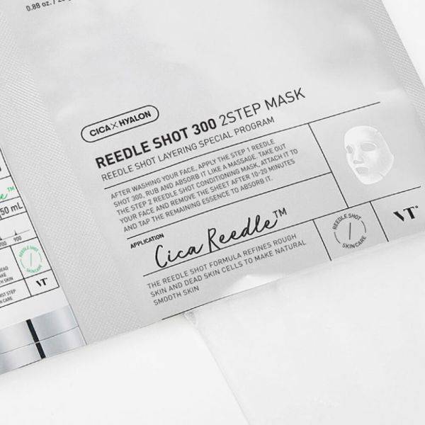 VT Cosmetics Reedle Shot 300 2Step Mask Інтенсивна двофазна маска з мікроголками