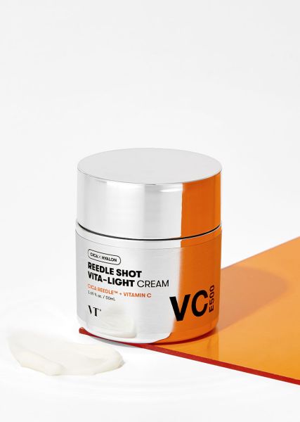 VT Cosmetics Reedle Shot Reedle Shot Vita-Light Cream Освітлювальний крем зі спікулами та вітаміном С